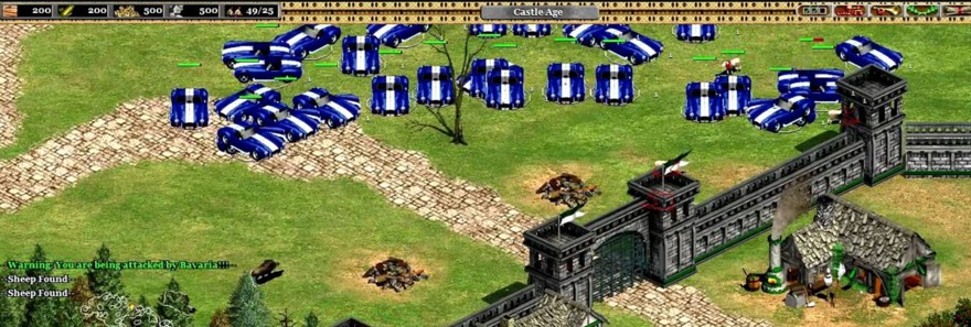 Coches que disparan age of empires