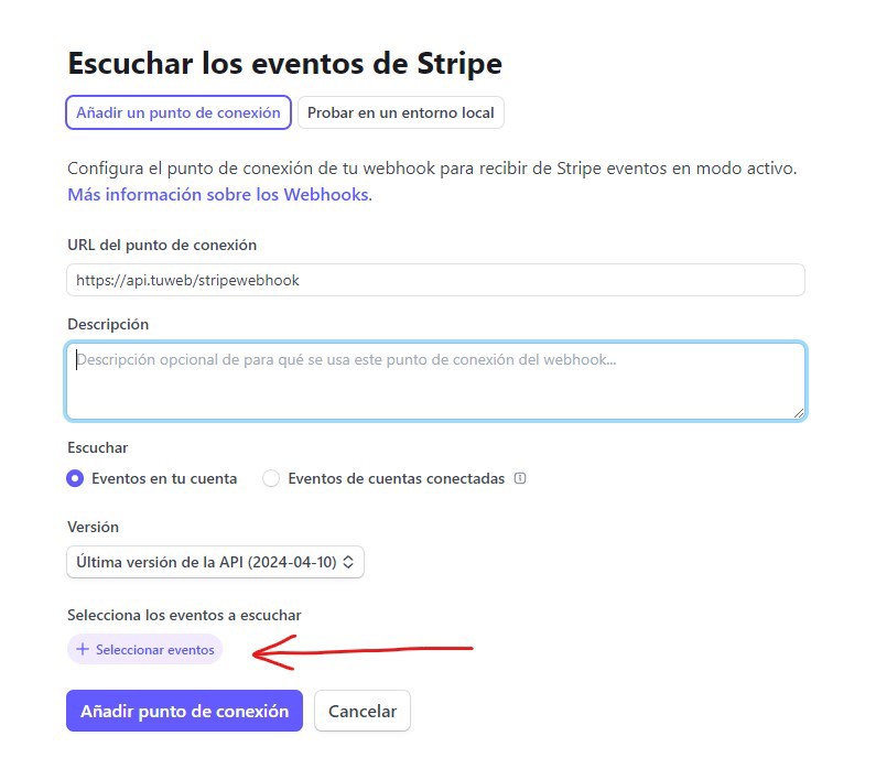 webhook production stripe